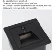 (image for) 4PCS Pack 3W AC100-240V IP65 Waterproof LED Wall Light Infrared Induction LED Stair Lights