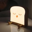 (image for) Meme Toast Bread LED Night Light Rechargeable Desk lamp with Timer for Baby Girls Boys