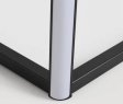 (image for) RGB Corner Floor Lamp Nordic Modern LED Floor Lamp Ambient Light w/ Remote Controller