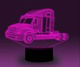 (image for) Transportation Images 3D Illusion LED Night Light w/ 16 Colors Remote Touch Switch Adjustable Brightness for Kids Bedroom Decoration