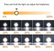 (image for) 6 Pack LED Puck Lights with Remote, White Finish RGBW Color Changing Under Cabinet Lights Wireless,13 Colors Changeable LED Closet Light Dimmable,AA Battery Operate Push Night Lights with Timer Function