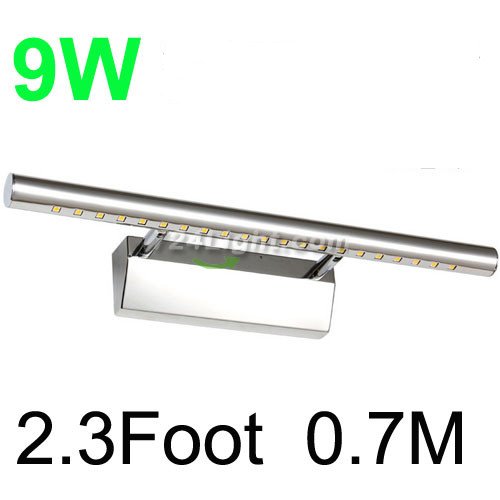 (image for) Bestseller Strip Bar 9W Mirror Front Lights 2.3Foot 0.7M 5050LED With 85-265V Waterproof Driver