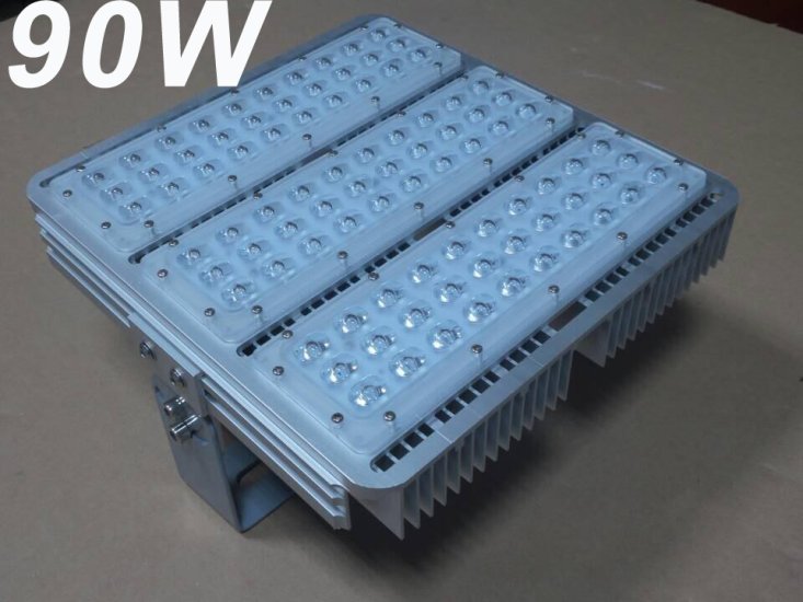 (image for) LED Floodlight 90W Aluminium Housing DIY Outdoor Projector