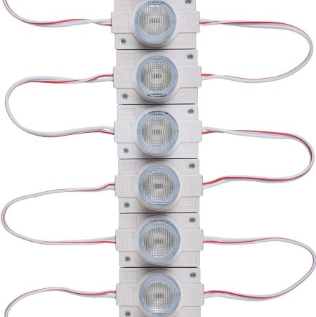 (image for) 20pcs/pack LED Modules with Lens for Light Box DC12V 110LM 1.5W Waterproof IP65 with Adhesive Tape Back