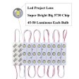 (image for) 20pcs/pack LED Modules String with 5730 3 LED 160°Beam DC12V 90LM 1.5W Module Light Waterproof IP67 with Adhesive Tape Back