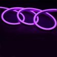 (image for) 65.6FT (20Meters) LED Neon Rope Lights 8x16(mm) Neon LED Strip Lights 8Watt 120LEDs/M Flexibl 110V/220V AC Rope Lights Waterproof, Custom Cuttable Neon Lighting for In&Outdoor
