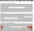(image for) 1M/5M/10M/20M Pack of T0513 LED Neon Light Housing Kit with End Caps and Mounting Clips, Flexible Neon Channel Fit for 10mm Wide LED Strip Lights