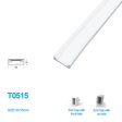 (image for) 1M/5M/10M/20M Pack of T0515 LED Neon Light Housing Kit with End Caps and Mounting Clips, Flexible Neon Channel Fit for 12mm Wide LED Strip Lights