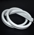 (image for) 1M/5M/10M/20M Pack of T1220 3 Sides Edge Lighting LED Neon Light Housing Kit with End Caps and Mounting Clips, Flexible Neon Channel Fit for 10mm Wide LED Strip Lights