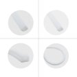 (image for) 1M/5M/10M/20M Pack of T1313 LED Neon Light Housing Kit with End Caps and Mounting Clips, Flexible Neon Channel Fit for 8mm Wide LED Strip Lights