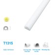 (image for) 1M/5M/10M/20M Pack of T1315 LED Neon Light Housing Kit with End Caps and Mounting Clips, Flexible Neon Channel Fit for 10mm Wide LED Strip Lights