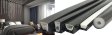 (image for) 16.4FT(5Meters) 20*20mm 120° Top Emitting IP67 Waterproof Flexible Full Black Silicon LED NEON Tube Housing Fit for 12mm Wide LED Strip Light