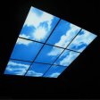 (image for) 5 PACK LED Skylight 2x2 FT - 600*600mm 36W 3060LM LED Shop Display Blue Sky LED Flat Panel Light Framed For Ceiling Decoration