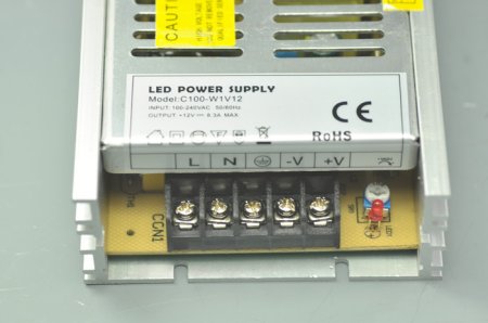(image for) 100 Watt LED Power Supply 12V 8.3A LED Power Supplies For LED Strips LED Lighting