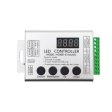 (image for) Aluminum Shell LED Controller 4 Key RF Wireless Remote Pixel SPI Controller for Addressable Dream Color RGB/RGBW LED Lights DC5-24V