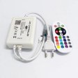 (image for) RGB LED Controller, 750W Max High-Voltage WiFi Color Changing RGB Controller (Plastic) with IR Remote and Music Time APP Control System for AC110-130V/ 200-240V LED Tape Rope Strip Lights
