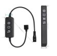 (image for) CROW WiFi RF Controller for Addressable Digital LED Lights via Tuya App, Compatible w/ Amazon Echo