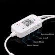 (image for) 5V-24V DC Wireless ELK6ARGB Bluetooth Music Symphony Controller with Two Outputs for RGB Color Changing LED Flexible Strip Lights
