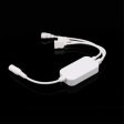 (image for) 5V-24V DC Wireless ELK6ARGB Bluetooth Music Symphony Controller with Two Outputs for RGB Color Changing LED Flexible Strip Lights