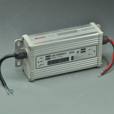 (image for) 60 Watt LED Power Supply 12V 5A LED Power Supplies Rain-proof For LED Strips LED Light