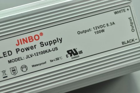 (image for) 100 Watt LED Power Supply 12V 8.33A LED Power Supplies Waterproof UL Certification For LED Strips LED Light