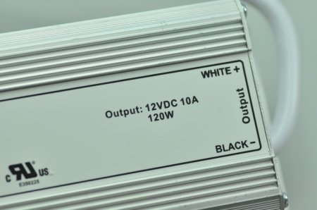 (image for) 120 Watt LED Power Supply 12V 10A LED Power Supplies Waterproof UL Certification For LED Strips LED Light