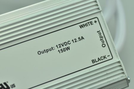 (image for) 150 Watt LED Power Supply 12V 12.5A LED Power Supplies Waterproof UL Certification For LED Strips LED Light