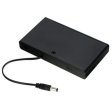 (image for) Hot Sale 8x AA Battery 12V Storage Holder Box Case Battery Pack with ON-OFF Switch Black with DC plug cable in side