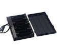 (image for) Hot Sale 8x AA Battery 12V Storage Holder Box Case Battery Pack with ON-OFF Switch Black with DC plug cable in side