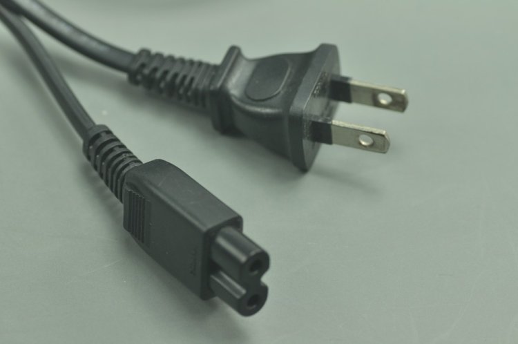 (image for) Original US Power Cable Cord For LED Strip Lights 2 Prong