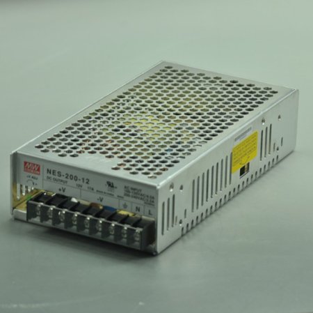 (image for) 12V 200W MEAN WELL NES-200-12 LED Power Supply 12V 17A NES-200 NE Series UL Certification Enclosed Switching Power Supply
