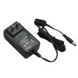 (image for) 12V 2A Power Supply Adapter,AC to DC Transformer 5.5mm x 2.1mm Connector, 24W Regulated Transformer for LED Strip Lights ,CCTV Security Camera DVR NVR,2Pack