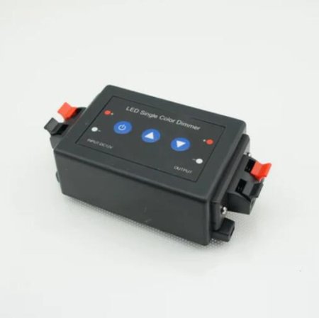 (image for) 12VDC 8A RF Wireless Remote Control and Key Switch LED Dimmer for Single Color LED Strip Lights