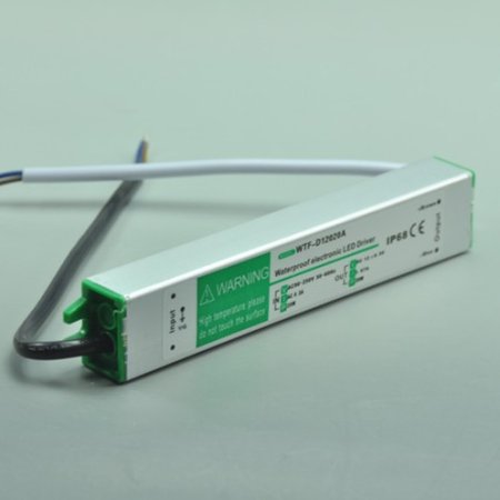 (image for) 20 Watt LED Power Supply 12V 1.67A LED Power Supplies Waterproof IP68 For LED Strips LED Lighting