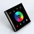 (image for) 12V-24V DC Wall Panel Touchable Color Ring LED Controller for RGBW & RGBWW Color Changing LED Strips