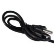 (image for) Waterproof IP67 LED Power Supply 110V AC to 12V DC Driver Transformer 3-Prong Plug 3.3 Feet Cable
