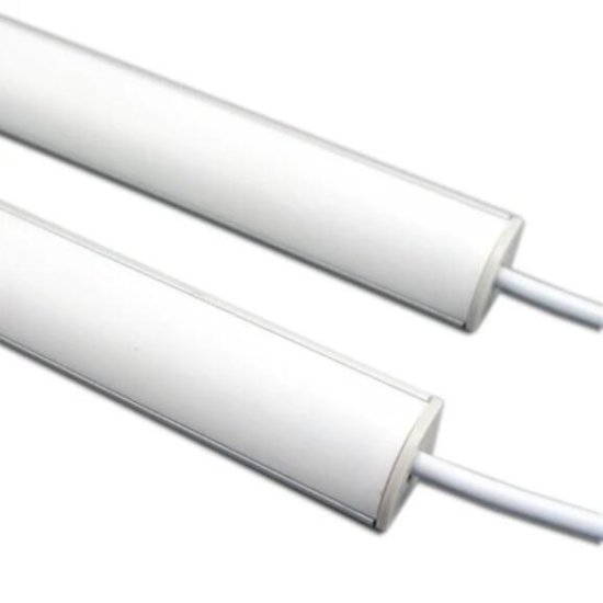 (image for) 5 / 10 Pack 12V DC LED Corner Linear Profile LED Light Strip in Aluminum Profile with Cover for Under Cabinet Lighting