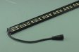 (image for) Black 0.5Meter Double Row Waterproof LED Strip Bar 20inch 5630 Rigid LED Strip 12V With DC connector 72LEDs/M