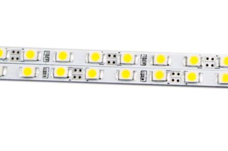 (image for) 5 Pack 19.7 inch Super Slim 4mm SMD3528 Rigid LED Strip lighting 60LEDs