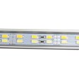 (image for) 5 / 10 Pack SMD5630 Double Row Rigid LED Strip lighting 120LEDs per Meter with U Aluminum Shell