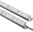 (image for) 5 / 10 Pack SMD5630 Rigid LED Strip lighting 72LEDs per Meter with U Aluminum Shell