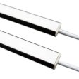 (image for) 5 / 10 Pack 12V DC LED Surface Linear Profile LED Light Strip in Aluminum Profile with Cover for Under Cabinet Lighting
