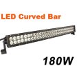 (image for) 180W Curved LED Light Bar Double Row 60*3W CREE LED Work Light For Car Driving