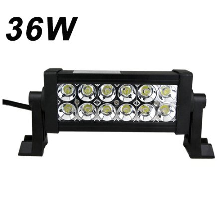 (image for) 36W Off Road LED Light Bar Double Row 12*3W CREE LED Work Light For Car Driving
