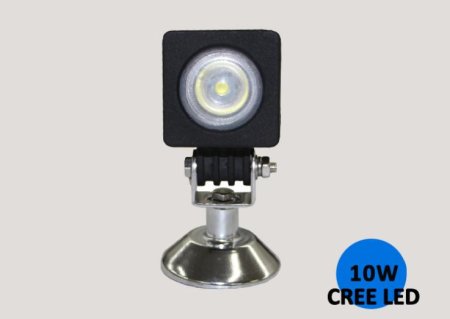 (image for) 10W LED Work Light 6500K LED Light Bar IP68 CREE LED Spot Flood Off Road Driving Light