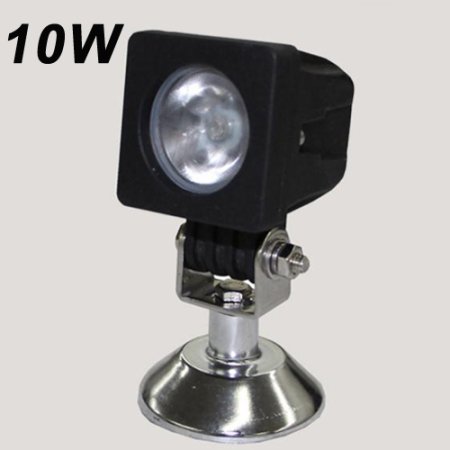 (image for) 10W LED Work Light 6500K LED Light Bar IP68 CREE LED Spot Flood Off Road Driving Light
