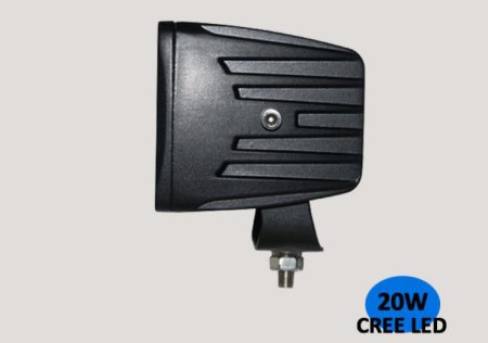 (image for) 20W LED Work Light 6500K LED Light Bar IP68 CREE LED 1440 Lumens Spot Flood Off Road Driving Light