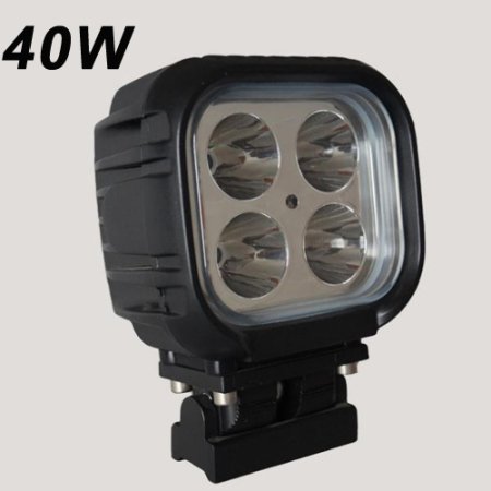 (image for) 40W LED Work Light 6500K LED Light Bar IP68 2800 Lumens CREE LED Spot Flood Off Road Driving Light