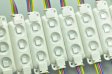 (image for) 5050 SMD LED Modules RGB 3 LED 5050 Modules 65x18MM 12V 0.75W Waterproof Modules