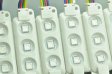 (image for) 5050 SMD LED Modules RGB 3 LED 5050 Modules 65x18MM 12V 0.75W Waterproof Modules